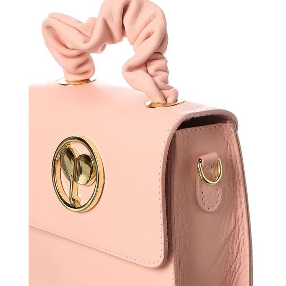 Persaman New York Peyton Leather Crossbody, Pink - Picture 3 of 4